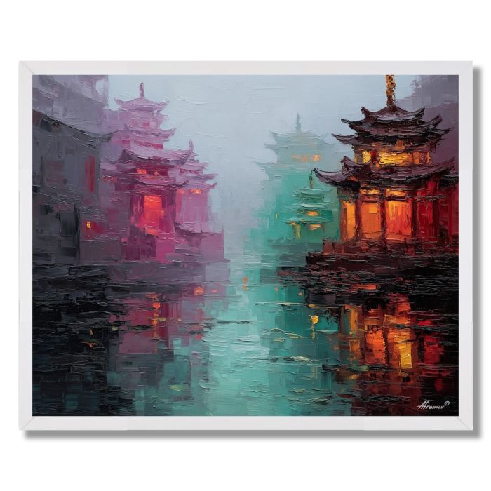 ANCIENT TOWN - FRAMED