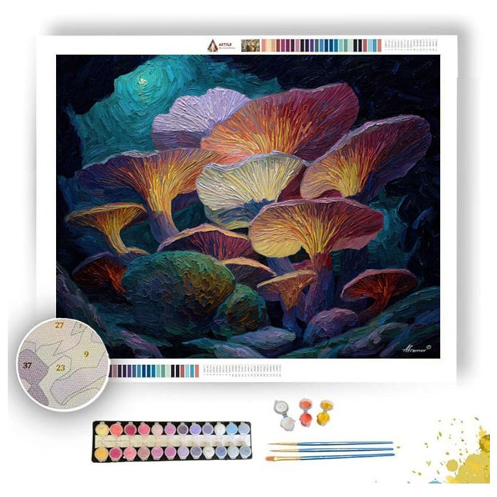 ARCANE BLOOM 1 - Paint by Numbers Full Kit