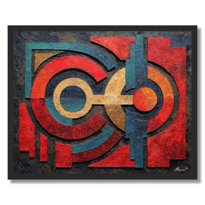 ARCANE GLYPH 1 - FRAMED