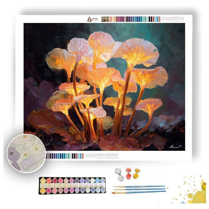 AUREATE BLOOM - Paint by Numbers Full Kit