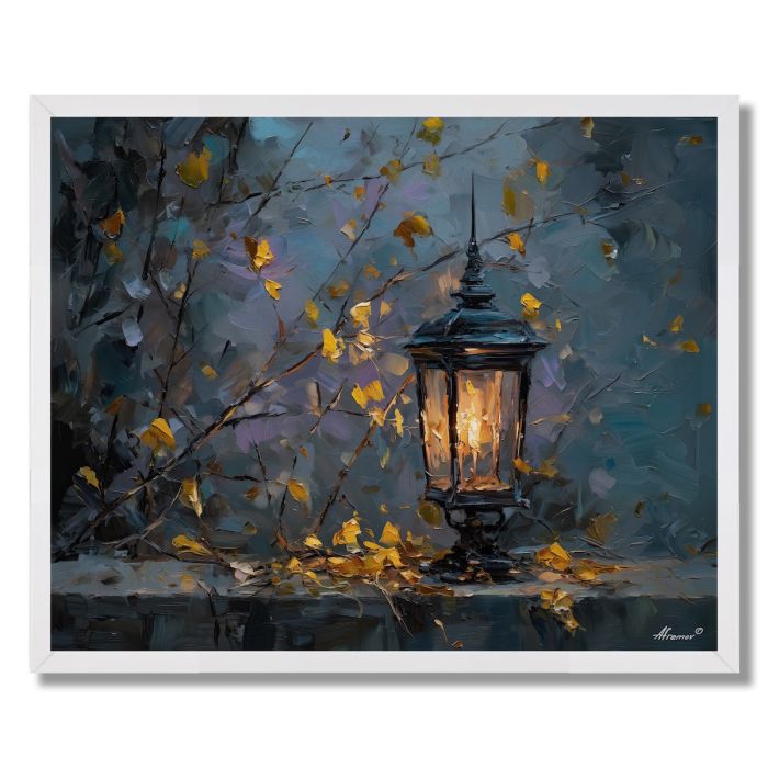 AUREATE LANTERN 1 - FRAMED