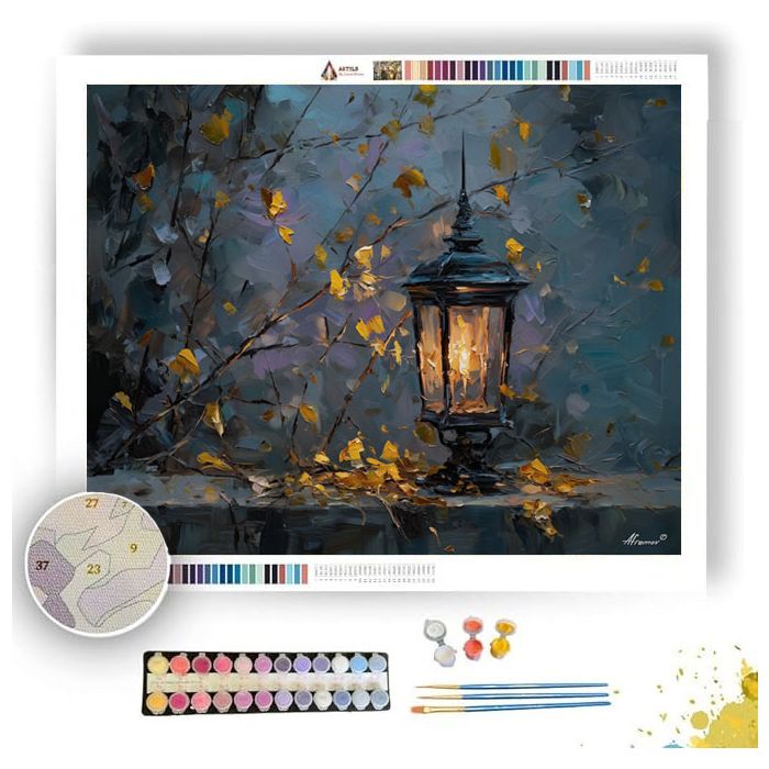 AUREATE LANTERN 1 - Paint by Numbers Full Kit