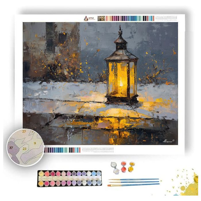 AUREATE LANTERN 2 - Paint by Numbers Full Kit