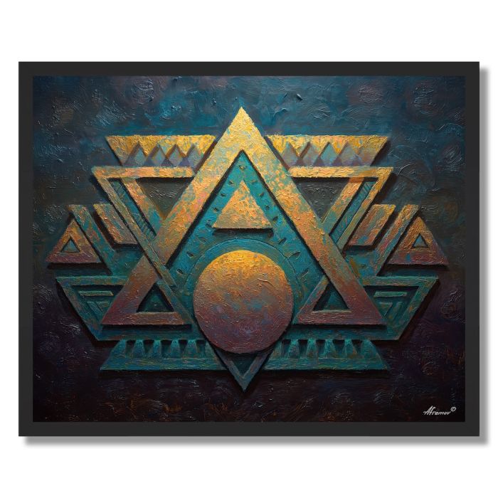 CELESTIAL GLYPH - FRAMED