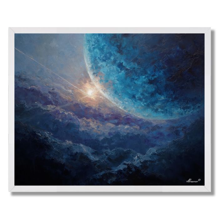 CELESTIAL MOON - FRAMED