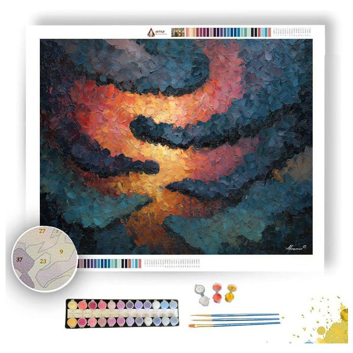 CELESTIAL RITUAL - Paint by Numbers Full Kit