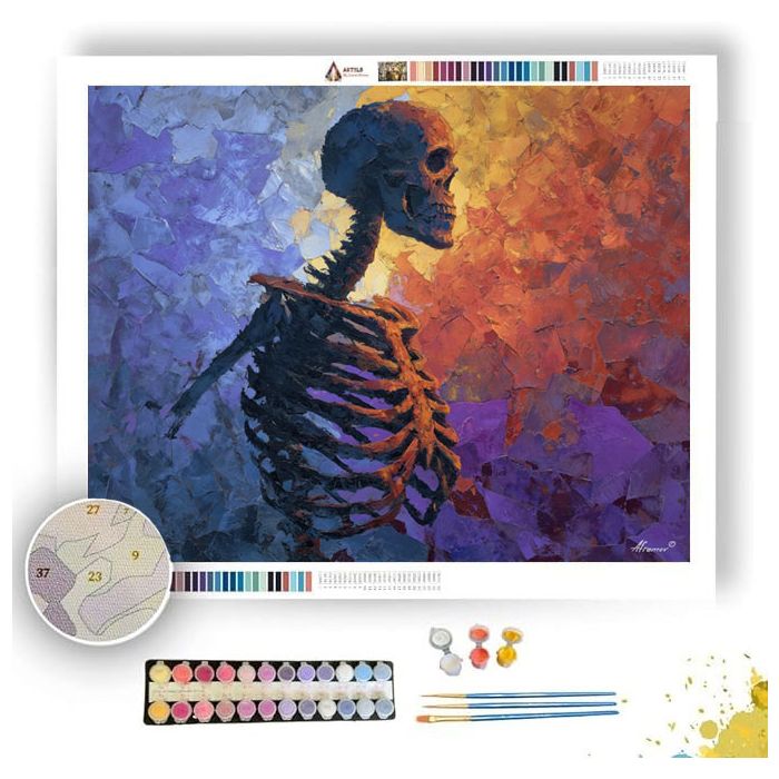 CELESTIAL SPECTER SMILE - Paint by Numbers Full Kit