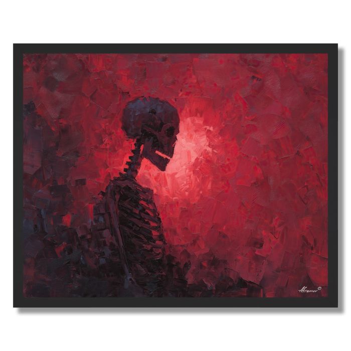 CRIMSON SPECTER - FRAMED