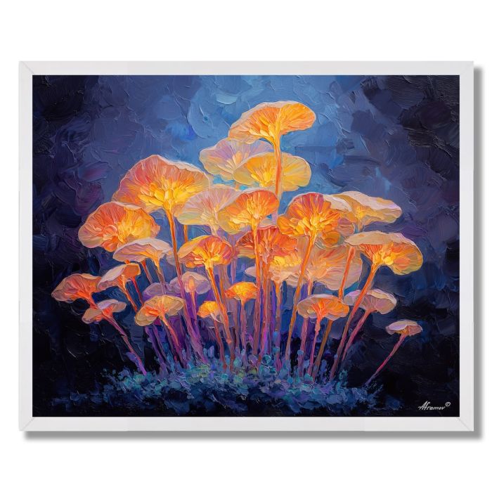 ECHOING BLOOM 1 - FRAMED