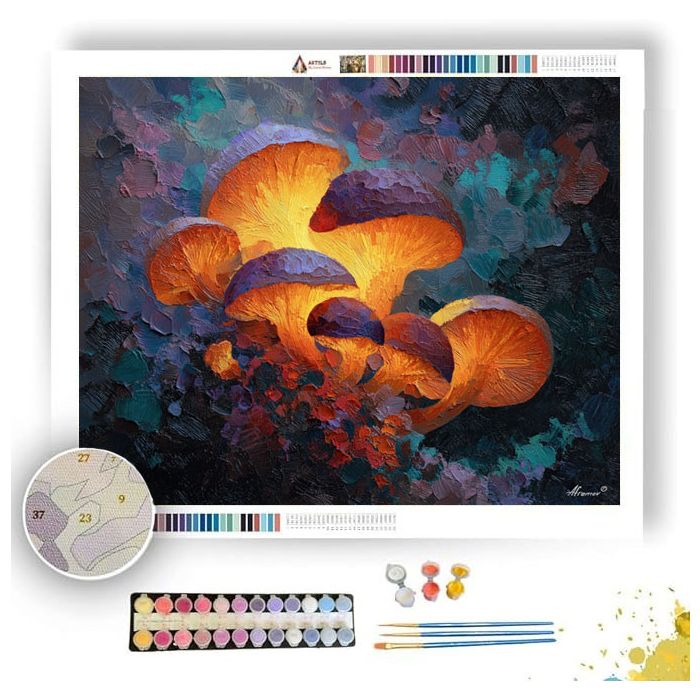 ECHOING BLOOM 3 - Paint by Numbers Full Kit