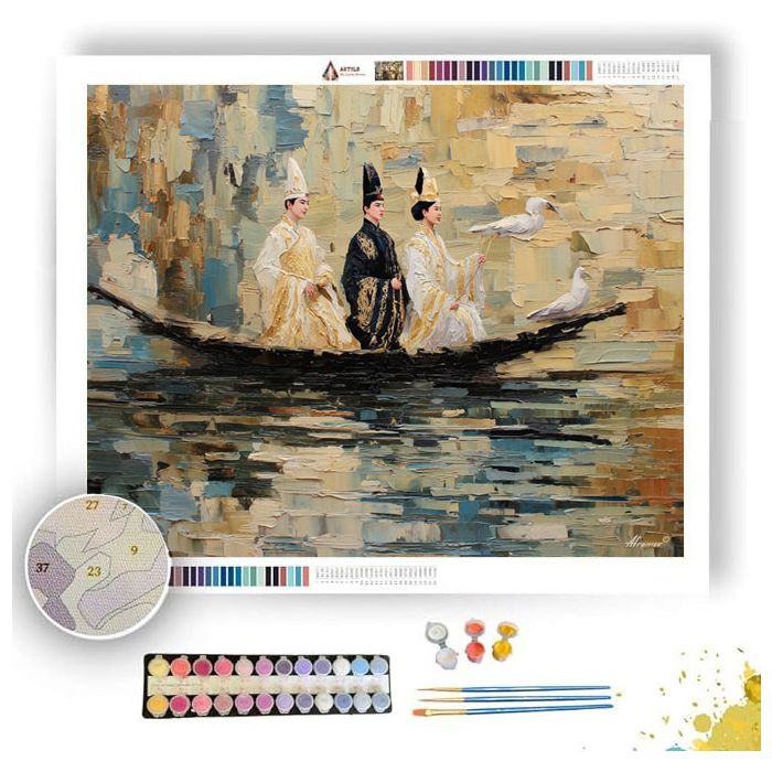 ECHOING BOAT - Paint by Numbers Full Kit