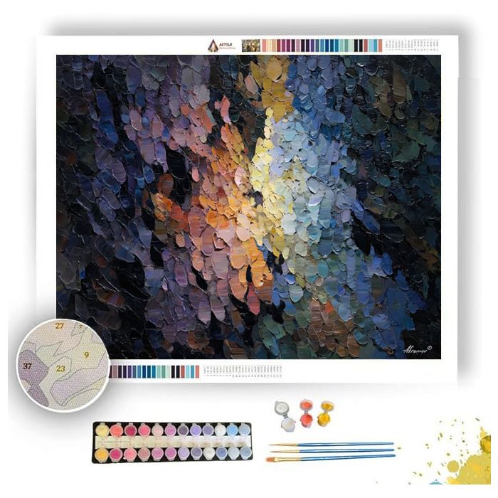 ECHOING FORM - Paint by Numbers Full Kit