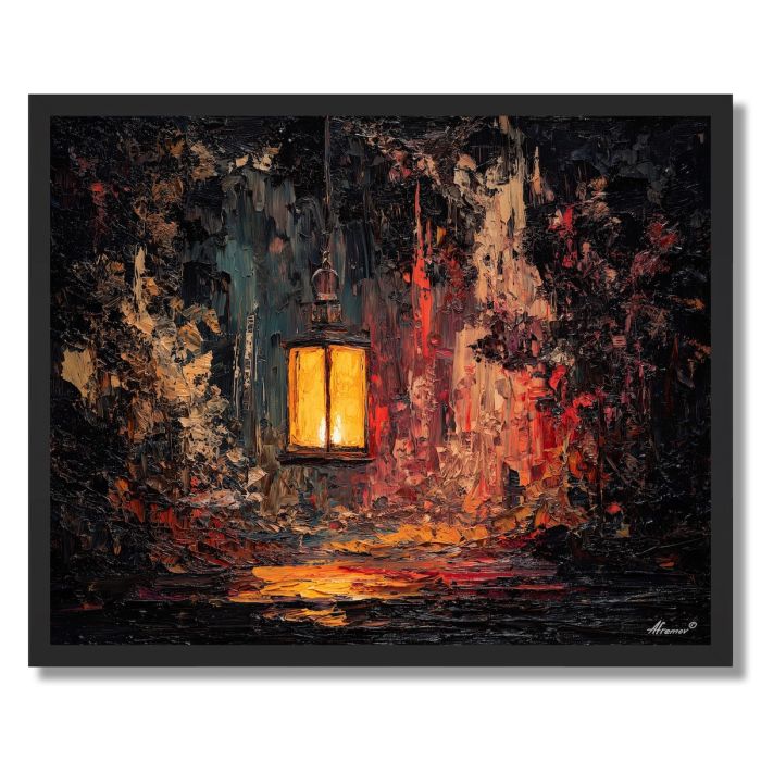 ECHOING LANTERN 1 - FRAMED