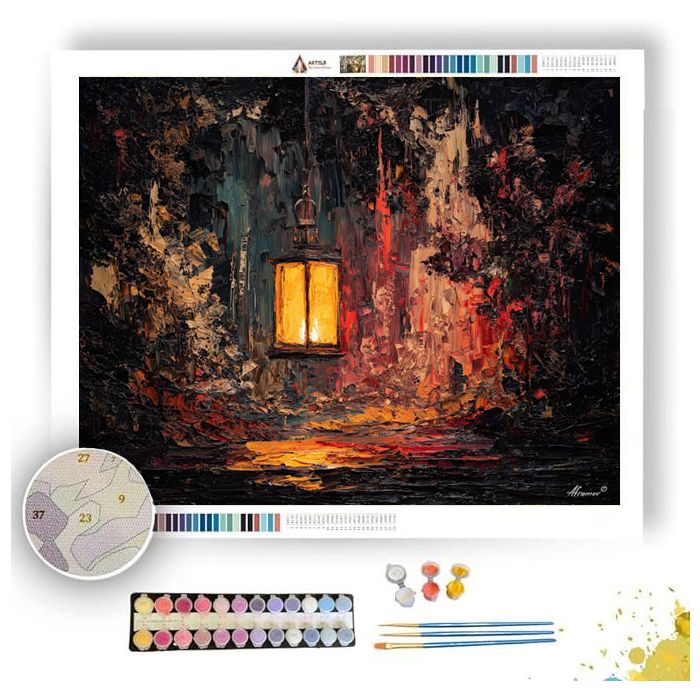 ECHOING LANTERN 1 - Paint by Numbers Full Kit