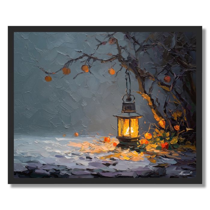 ECHOING LANTERN 3 - FRAMED