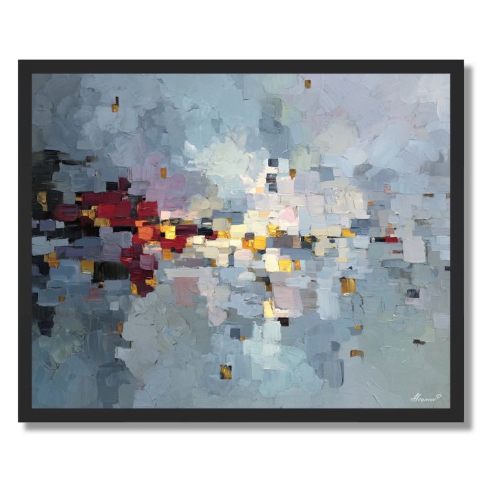 ECHOING PATTERN - FRAMED