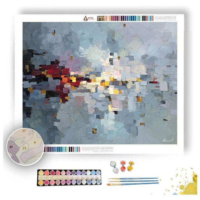 ECHOING PATTERN - Paint by Numbers Full Kit
