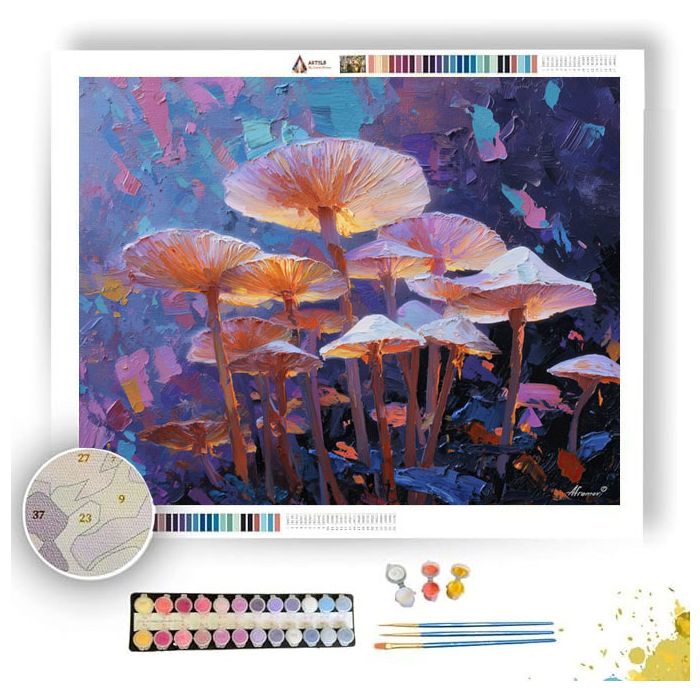 FERAL BLOOM 1 - Paint by Numbers Full Kit