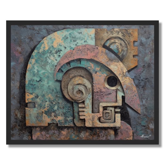 FERAL GLYPH 3 - FRAMED