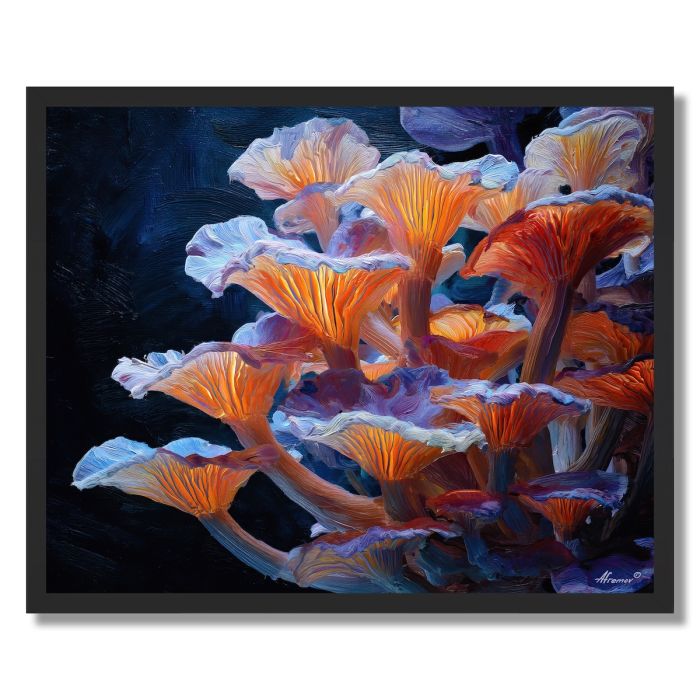 FRACTAL BLOOM 2 - FRAMED