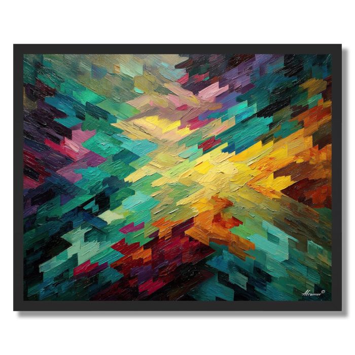 FRACTAL PATTERN 3 - FRAMED