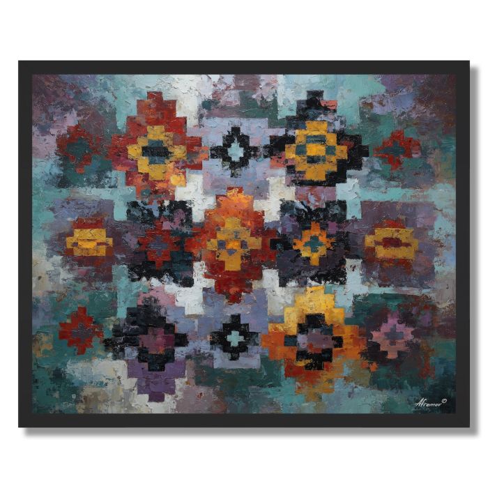 FRACTAL RITUAL 2 - FRAMED