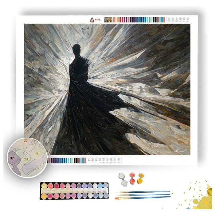 FRACTAL VEIL 3 - Paint by Numbers Full Kit