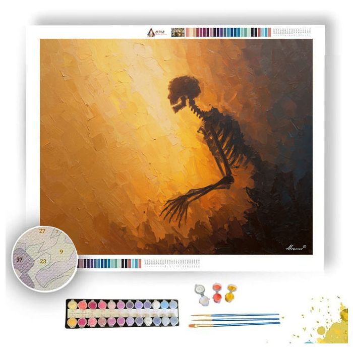 GENTLE SPECTER 1 - Paint by Numbers Full Kit