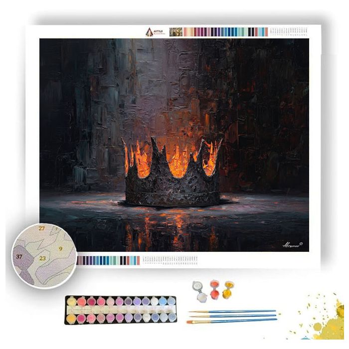 HIDDEN CROWN - Paint by Numbers Full Kit