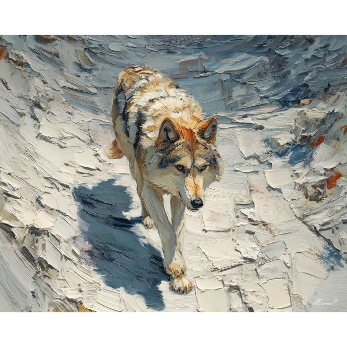 powerful, figure, emerging, textured, ground,, pressed, palette knife, oil painting, textured impasto, layered pigment, dynamic strokes, sculpted paint, expressive surface, abstract detail, rich color, chromatic texture