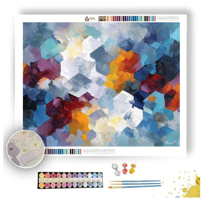 HIDDEN PATTERN 2 - Paint by Numbers Full Kit