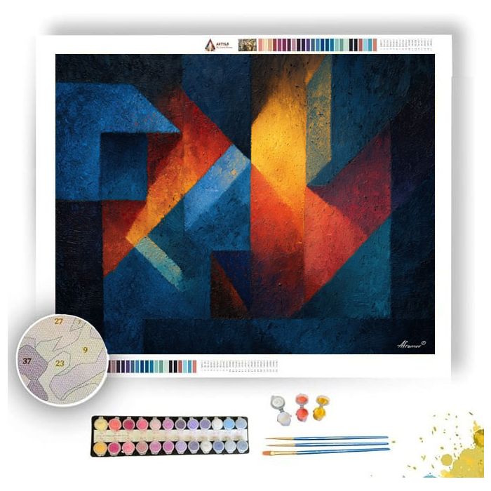 HIDDEN PATTERN 3 - Paint by Numbers Full Kit