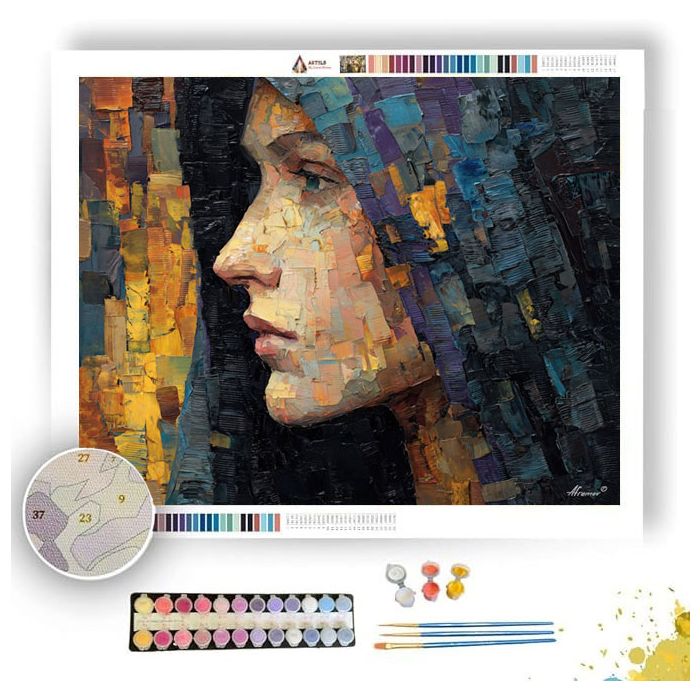 HIDDEN VEIL 1 - Paint by Numbers Full Kit