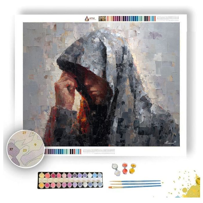 HIDDEN VEIL 3 - Paint by Numbers Full Kit