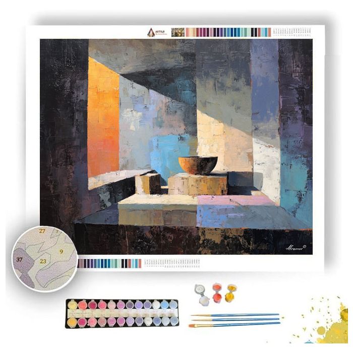 HOLLOW FORM 2 - Paint by Numbers Full Kit