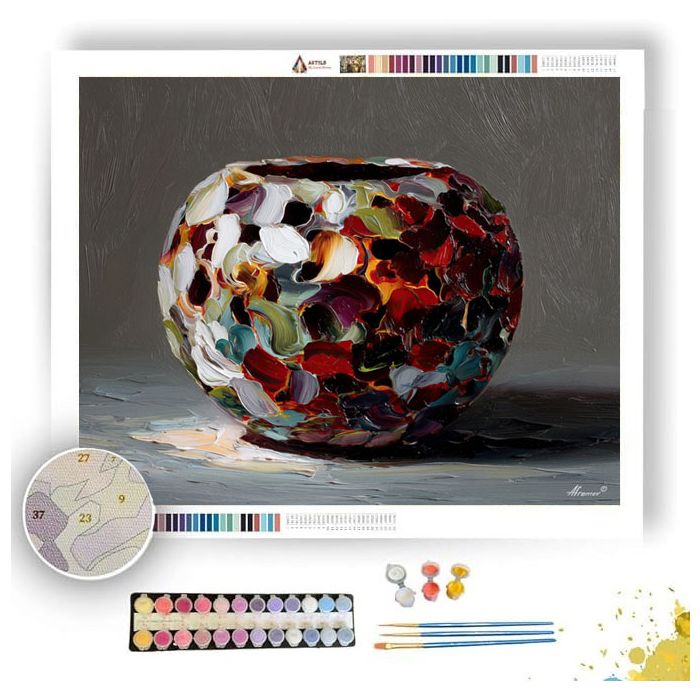HOLLOW FORM 3 - Paint by Numbers Full Kit
