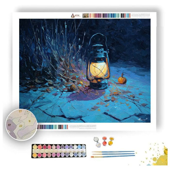 HOLLOW LANTERN - Paint by Numbers Full Kit