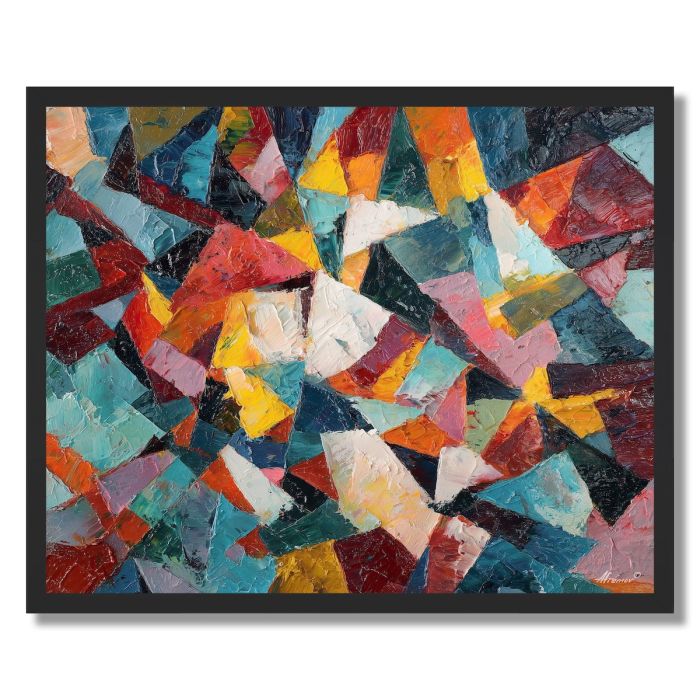 HOLLOW PATTERN - FRAMED