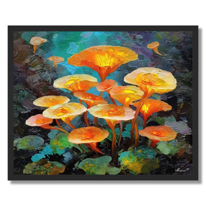 LUMINOUS BLOOM 1 - FRAMED