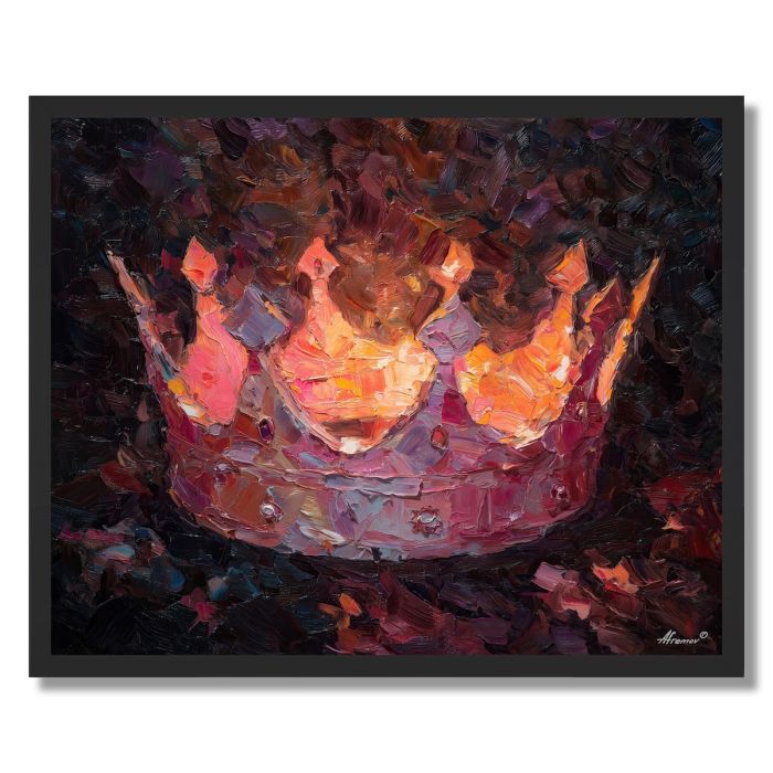 LUMINOUS CROWN - FRAMED