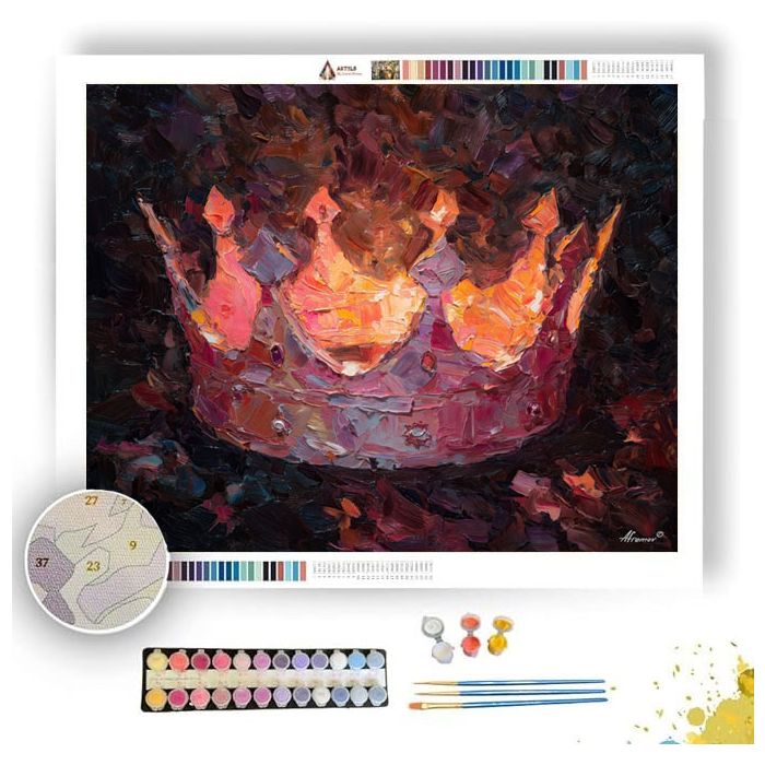 LUMINOUS CROWN - Paint by Numbers Full Kit