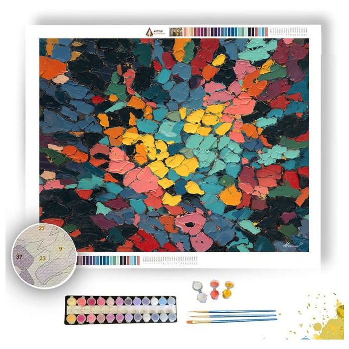 LUMINOUS FORM 1 - Paint by Numbers Full Kit