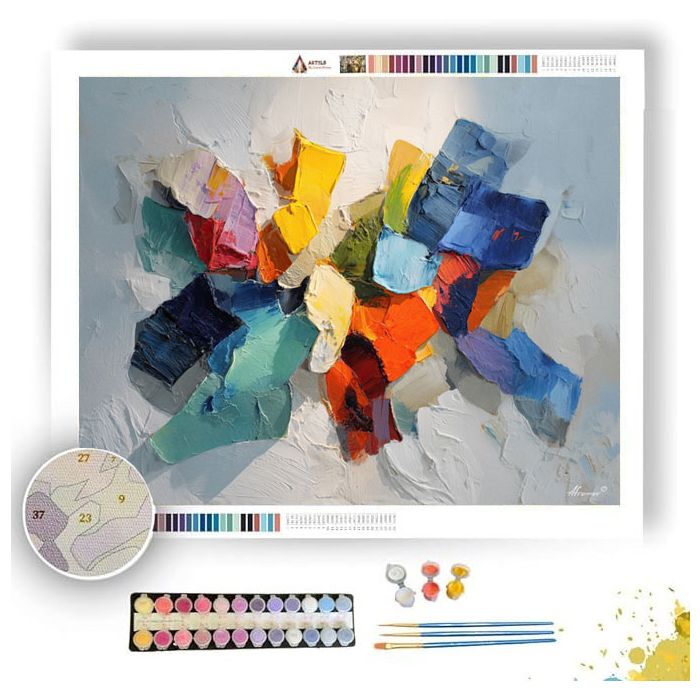 LUMINOUS FORM 2 - Paint by Numbers Full Kit