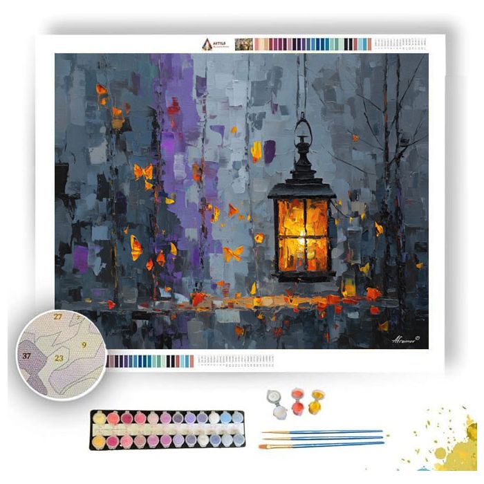 LUMINOUS LANTERN - Paint by Numbers Full Kit