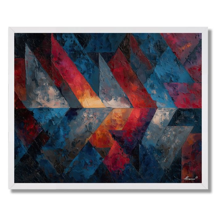 LUMINOUS PATTERN 1 - FRAMED