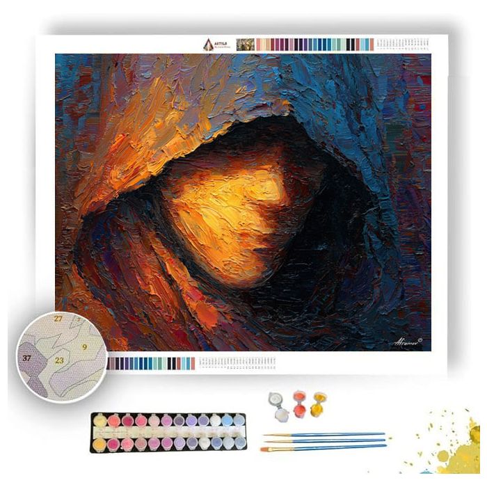 LUMINOUS VEIL 1 - Paint by Numbers Full Kit