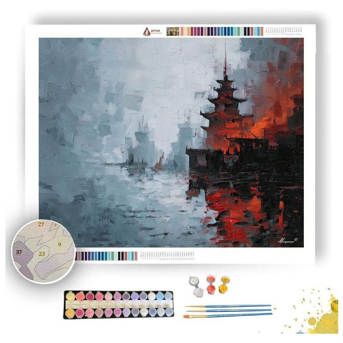 MOLTEN CROWN 2 - Paint by Numbers Full Kit