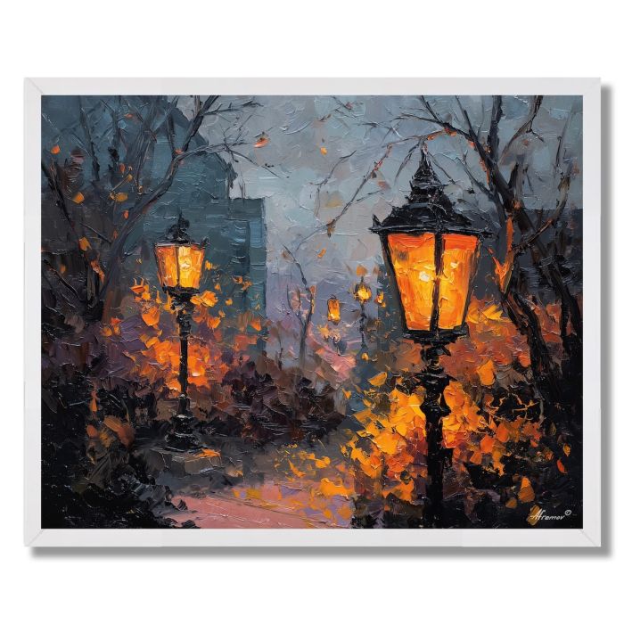 MOLTEN LANTERN - FRAMED