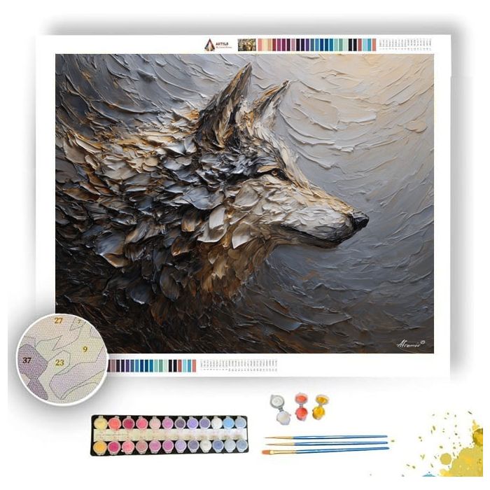 MOLTEN MANE 1 - Paint by Numbers Full Kit