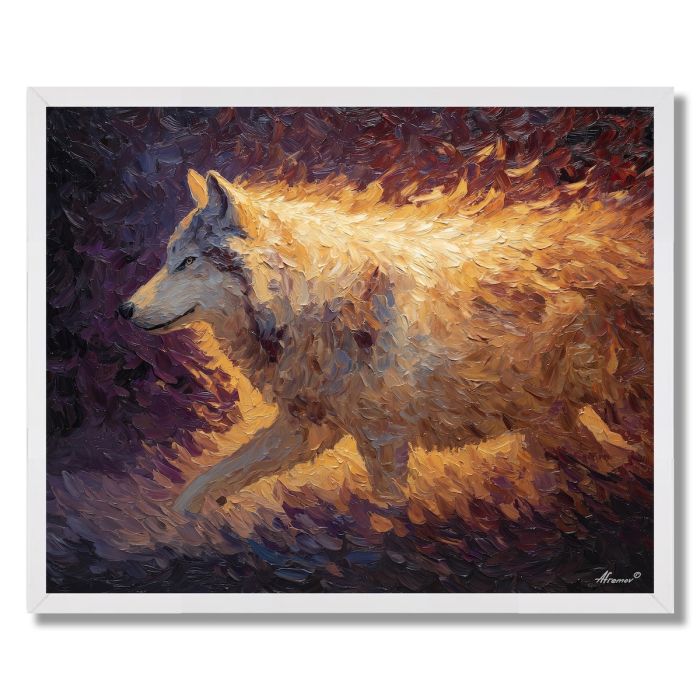 MOLTEN MANE 2 - FRAMED